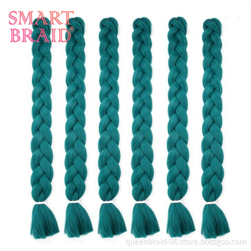Jumbo Braid Hair Extensions Afro Braiding Box Braids African Long Synthetic Fiber 41inch 165g